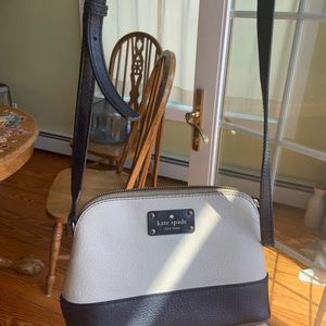 Kate spade black and white bag